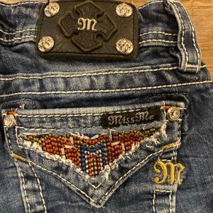 Awesome Miss Me Jean shorts
